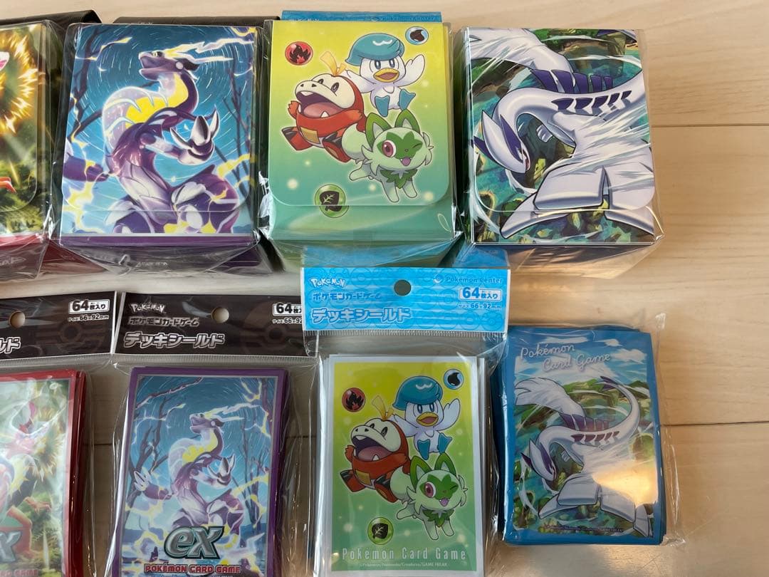 ポケモンカード デッキシールド＆デッキケース 12点セット 未開封 公式サプライ