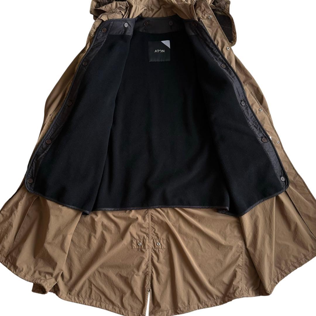 エイトン エアベンタイル フィッシュテール ライナー M-51 モッズコート