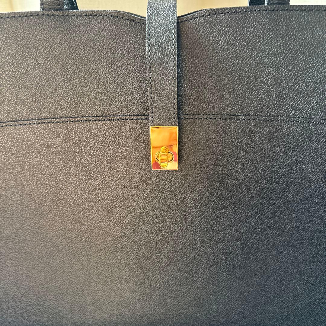 傳濱野レザートートバッグ15インチPC収納可