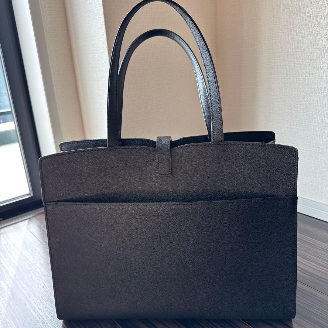 傳濱野レザートートバッグ15インチPC収納可