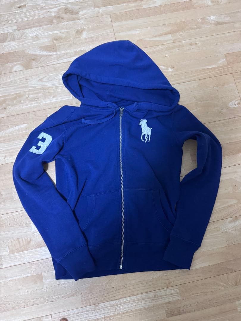 Ralph Lauren ネイビー パーカー　XS