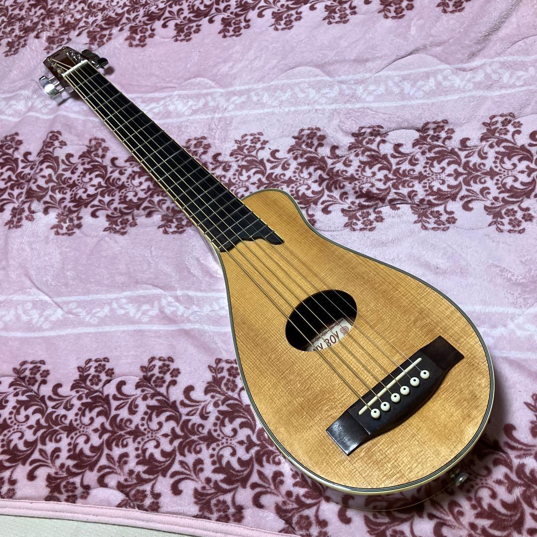 ミニギター　タイニーボーイ TT-40ナチュラルカラー