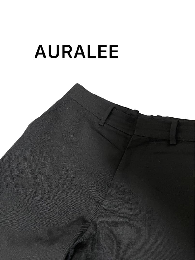 AURALEE ウール　ワイドスラックス　18AW