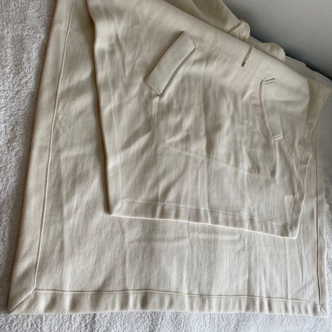 【プレインピープル】カシミヤ100% ポンチョ　ドルマンスリーブ　チュニック　白