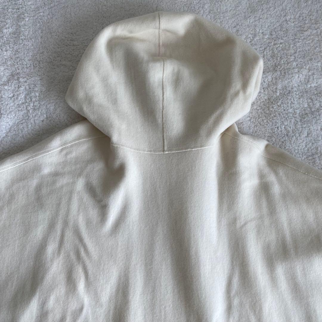 【プレインピープル】カシミヤ100% ポンチョ　ドルマンスリーブ　チュニック　白