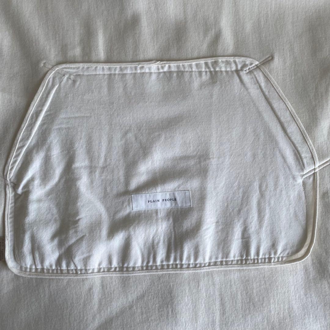 【プレインピープル】カシミヤ100% ポンチョ　ドルマンスリーブ　チュニック　白