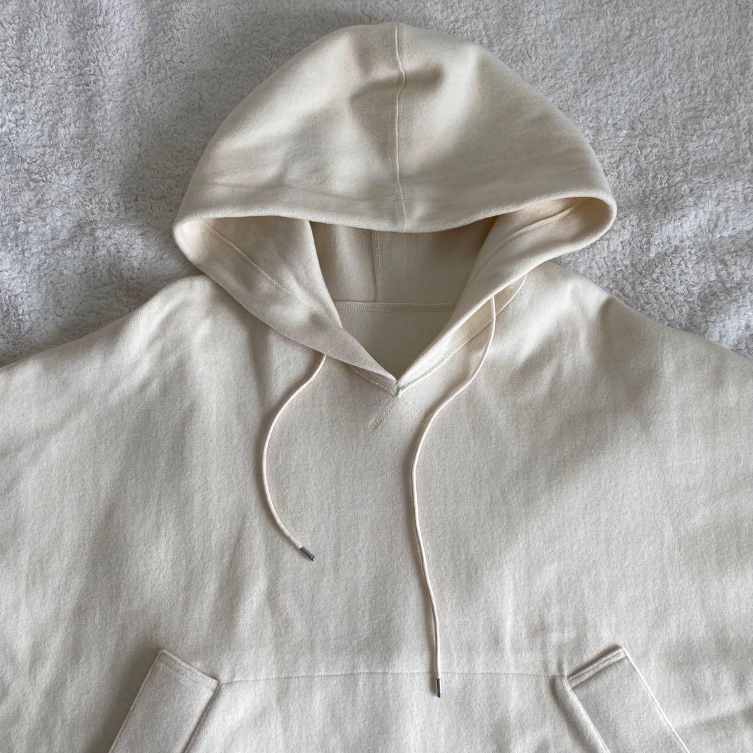 【プレインピープル】カシミヤ100% ポンチョ　ドルマンスリーブ　チュニック　白