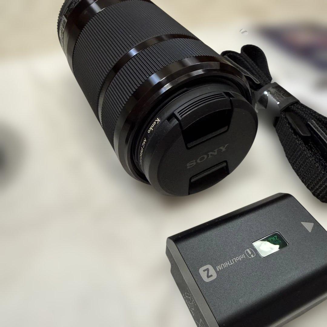 【極美品】SONY ZV-E10 II　ダブルズームレンズキット　ブラック