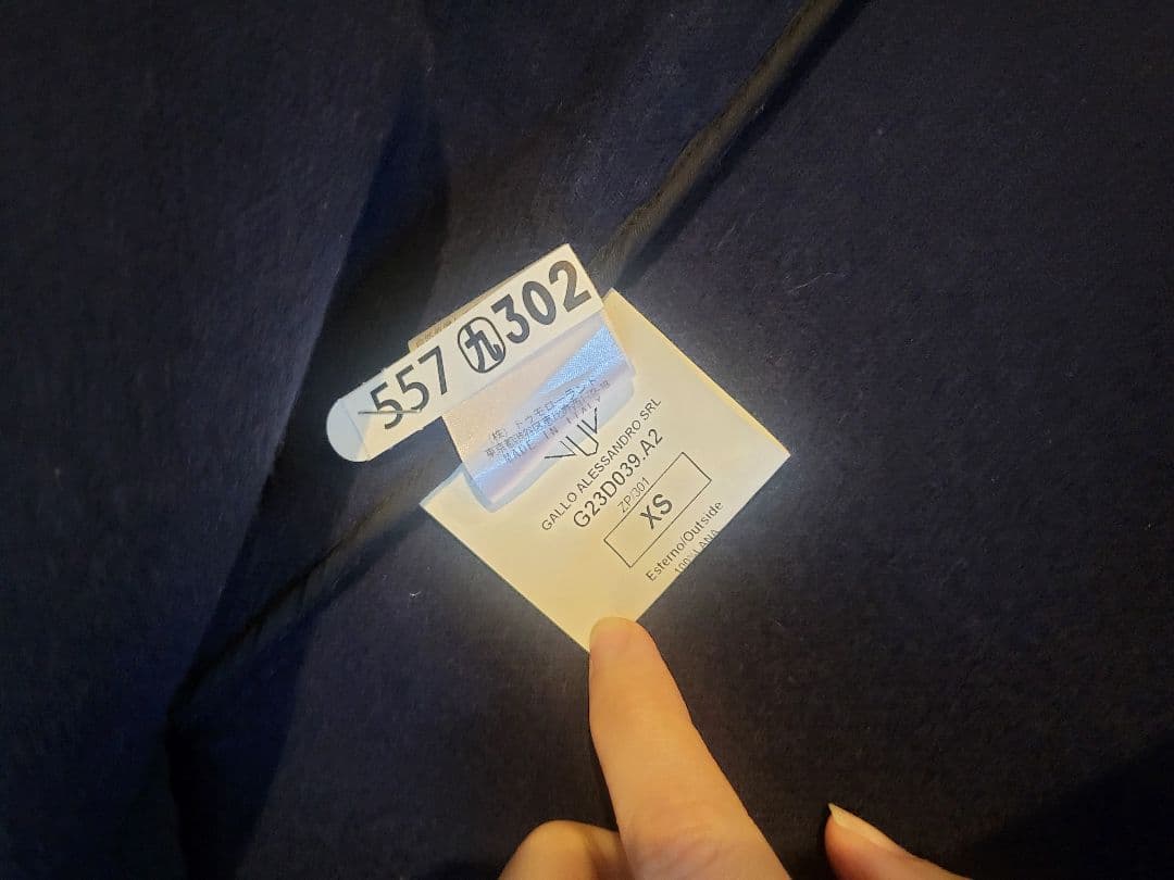 ゴールデングースデラックスブランド フード Pコート XS