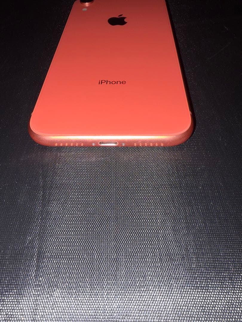 Apple iPhone XR オレンジ 充電器付き