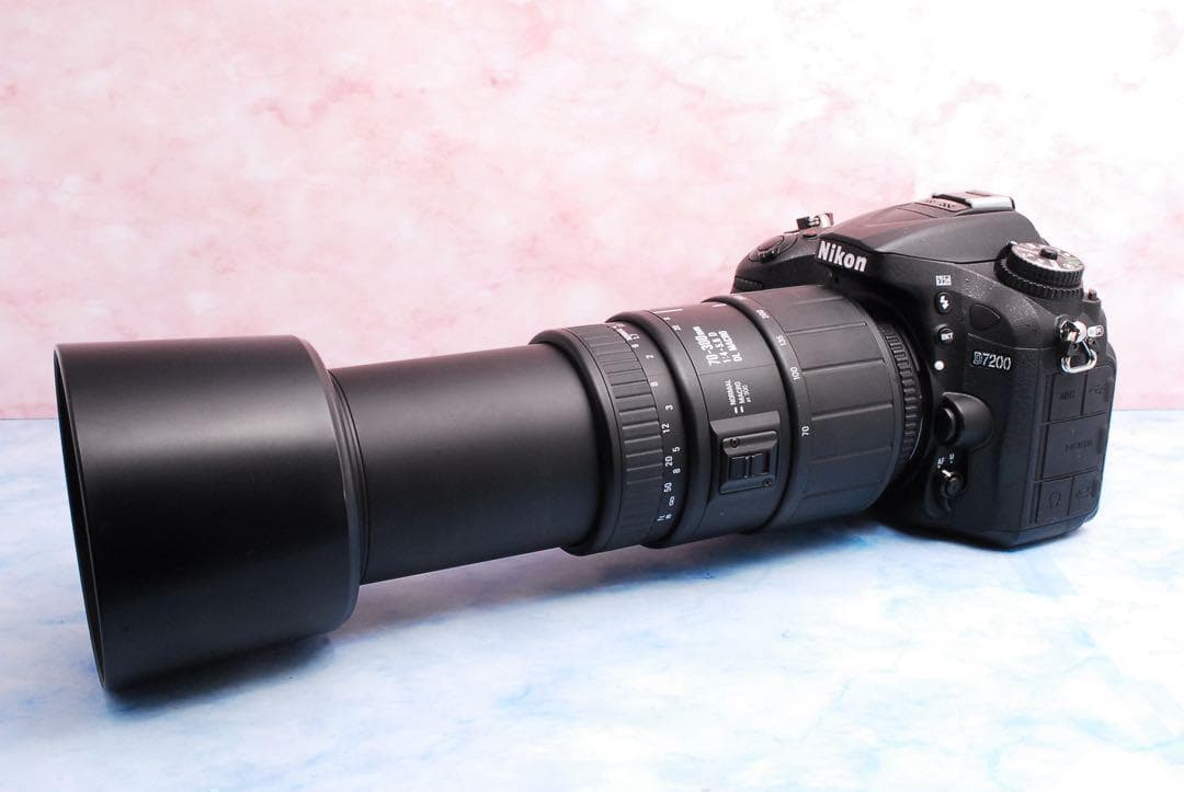 ニコン D7200★Wレンズ★一眼レフカメラ★美品★高画質＆高性能★Wi-Fi