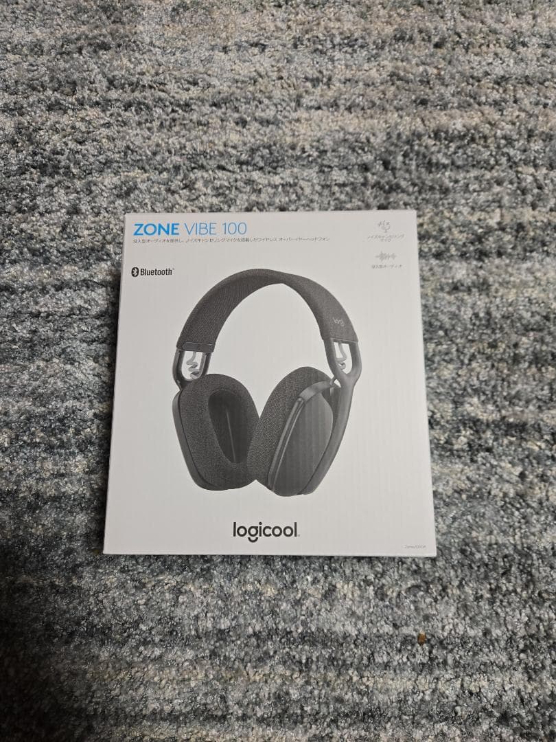 ロジクール ワイヤレスヘッドフォン ZONE VIBE 100