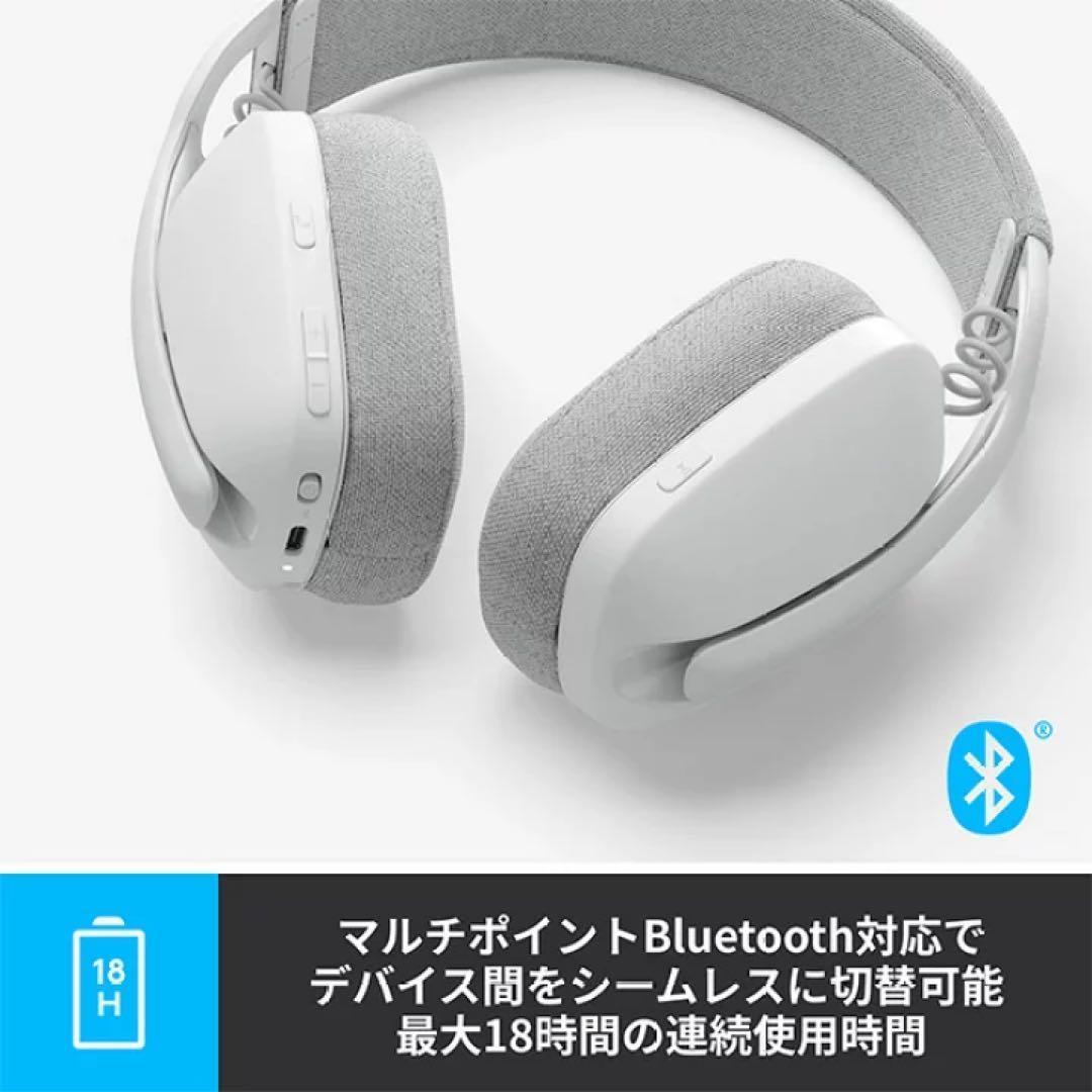 ロジクール ワイヤレスヘッドフォン ZONE VIBE 100