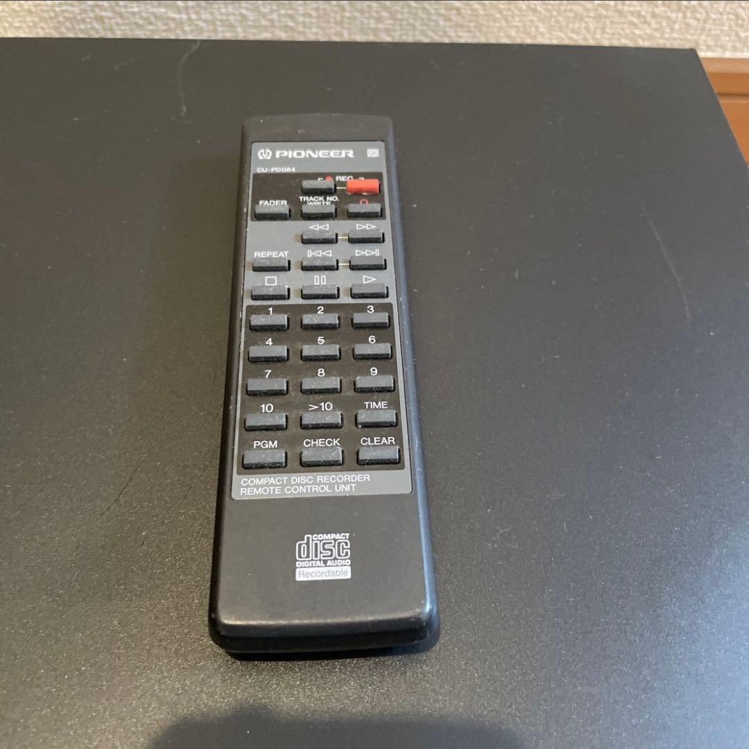 【完動品】Pioneer RPD-500 パイオニア CDレコーダー リモコン
