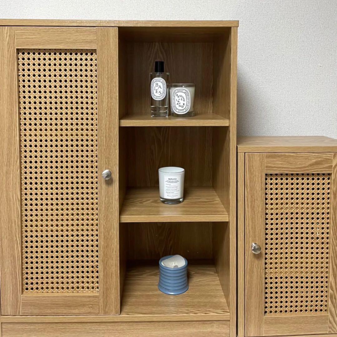キャビネット・サイドボード Cane Weave Rattan Cabinet