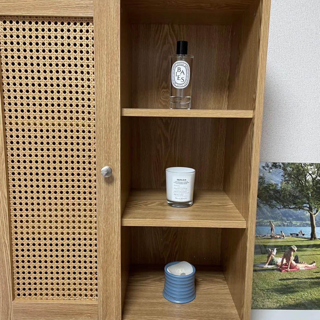 キャビネット・サイドボード Cane Weave Rattan Cabinet