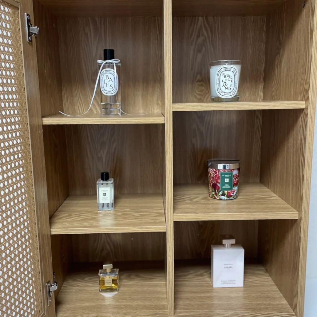 キャビネット・サイドボード Cane Weave Rattan Cabinet