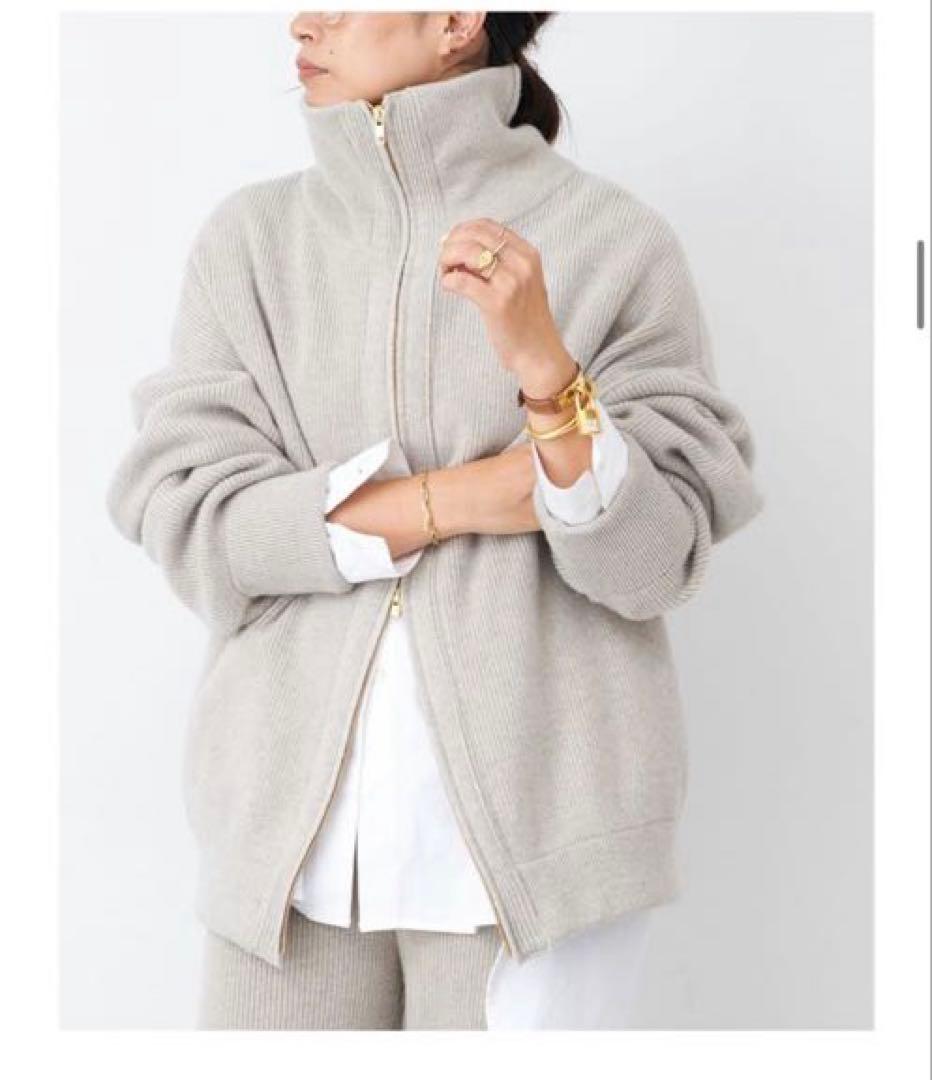 ドゥーズィエムクラス *OLBIA ロングジップ ブルゾン ¥59,400