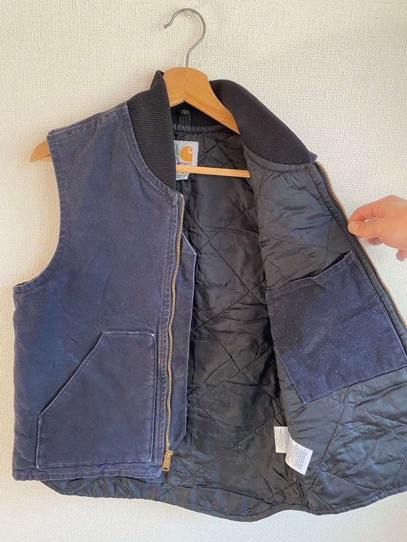 Carhartt ダックベスト レアカラー ネイビー