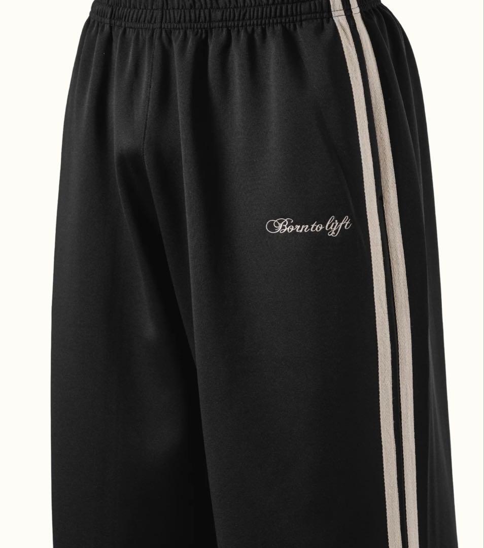 リフトLYFTブラック ストライプ ジャージ セットアップMサイズ