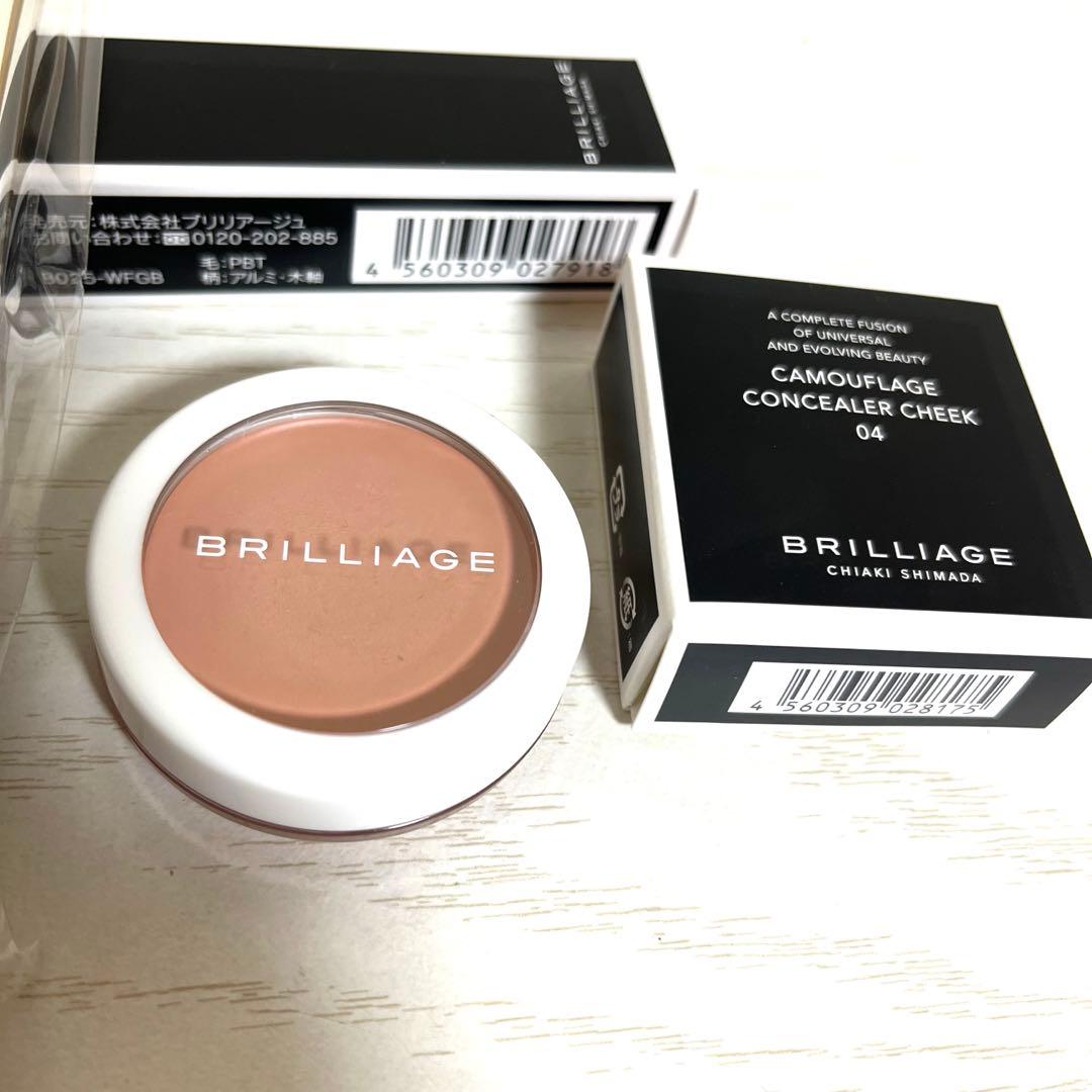 ブリリアージュ　コンシーラー04ワイルドフィンガーブラシセット