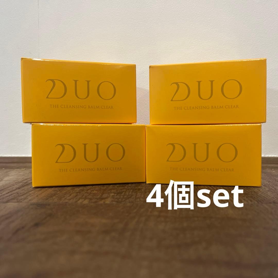 DUO the CLEANSING BALM CLEAR 90g 4個セット