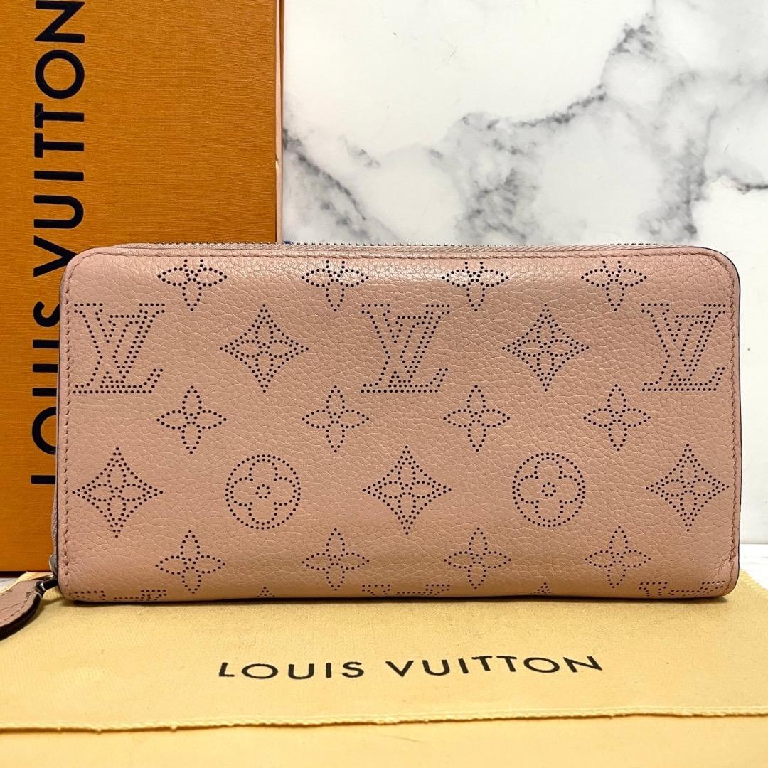 ✨極美品✨ルイヴィトン ジッピーウォレット モノグラムマヒナ マグノリア 長財布