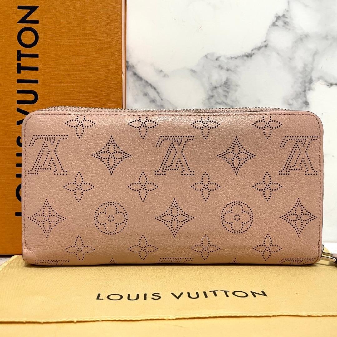✨極美品✨ルイヴィトン ジッピーウォレット モノグラムマヒナ マグノリア 長財布
