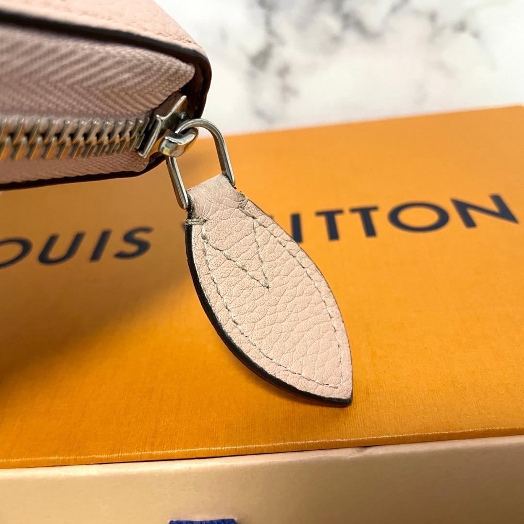 ✨極美品✨ルイヴィトン ジッピーウォレット モノグラムマヒナ マグノリア 長財布