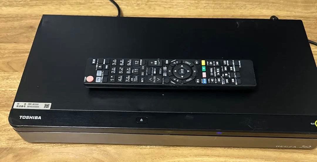 【ジャンク】東芝　REGZAタイムシフトマシン　DBR-M3009 レコーダー