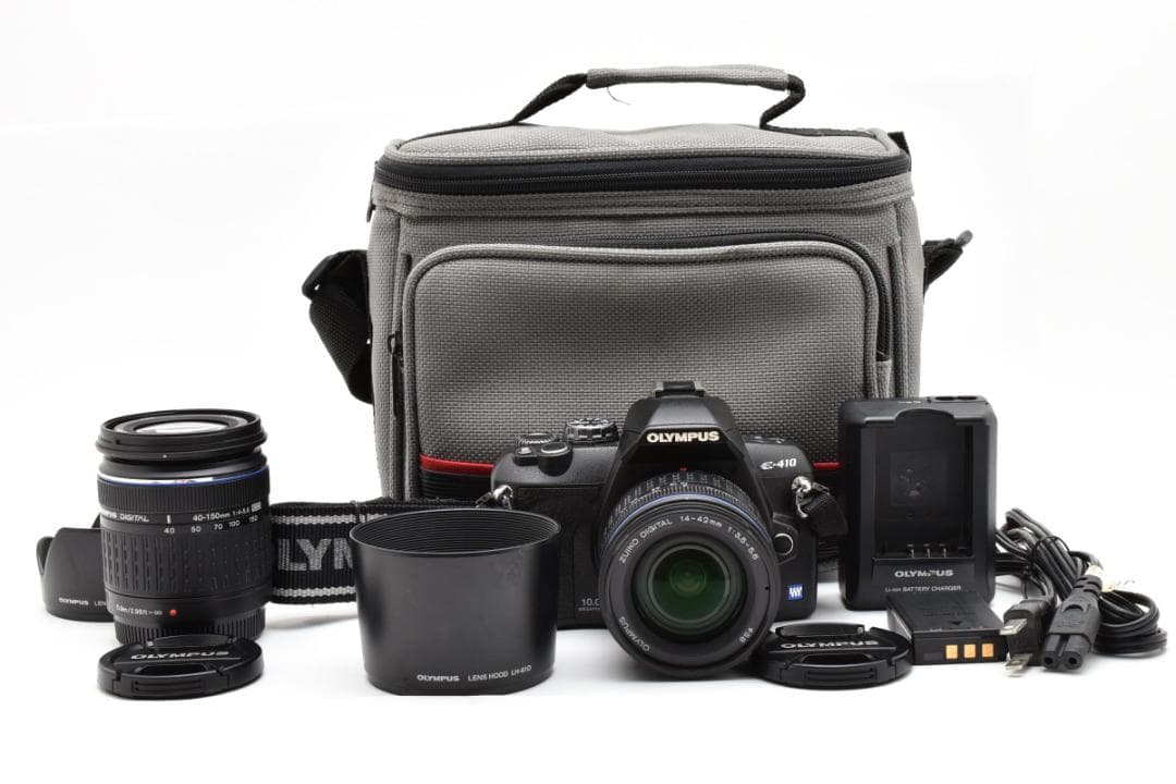 ★美品★オリンパス E-410 ダブル レンズセット #20355