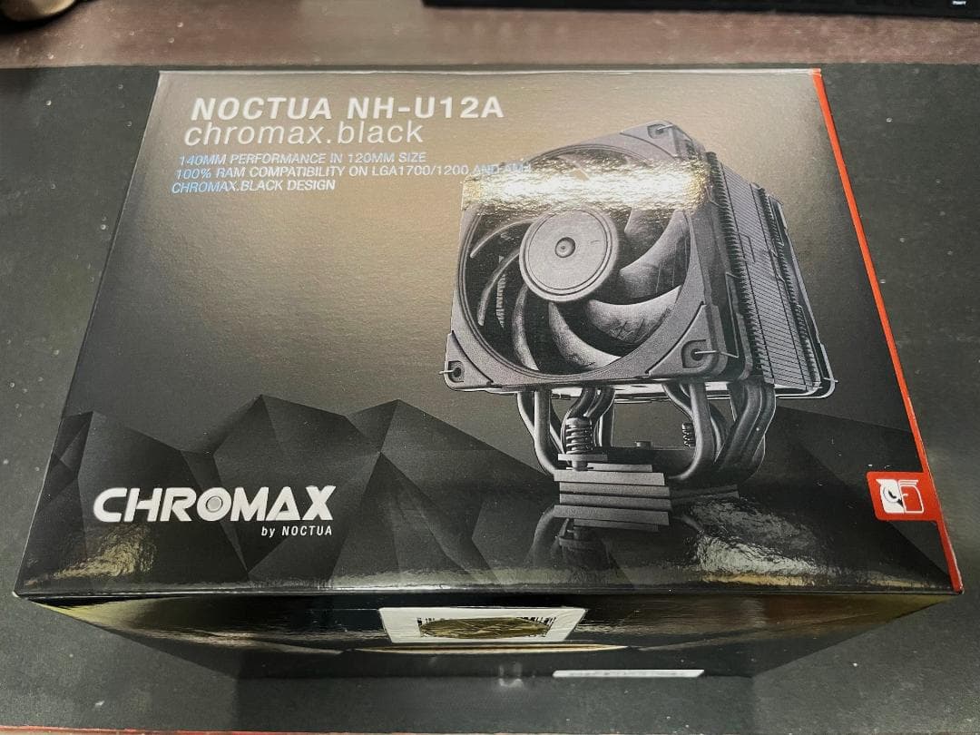 Noctua NH-U12A chromax.black CPUクーラー おまけ