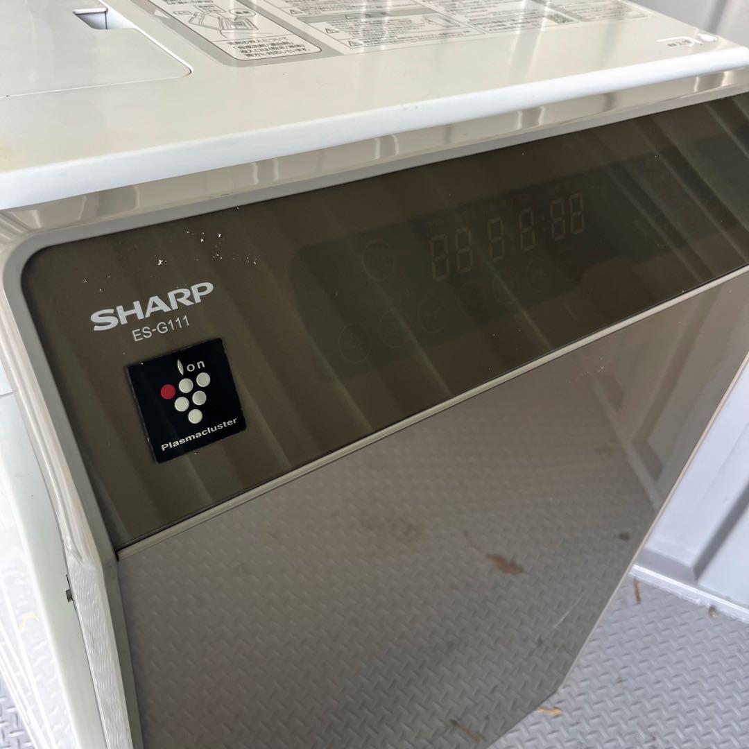 171取付無料！熱乾燥搭載！高性能SHARPミラーデザインドラム式洗濯機！