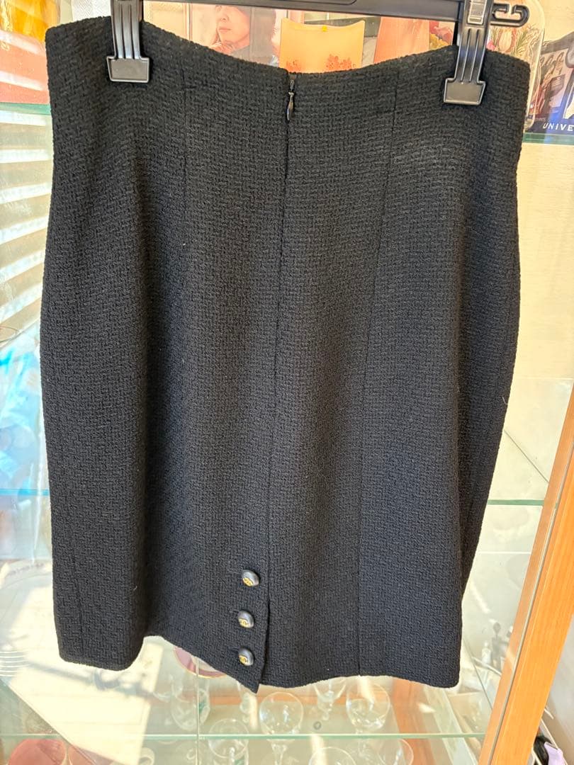 CHANELビンテージスーツ黒40
