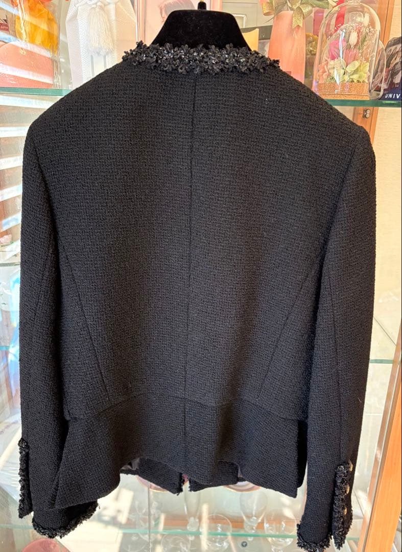 CHANELビンテージスーツ黒40