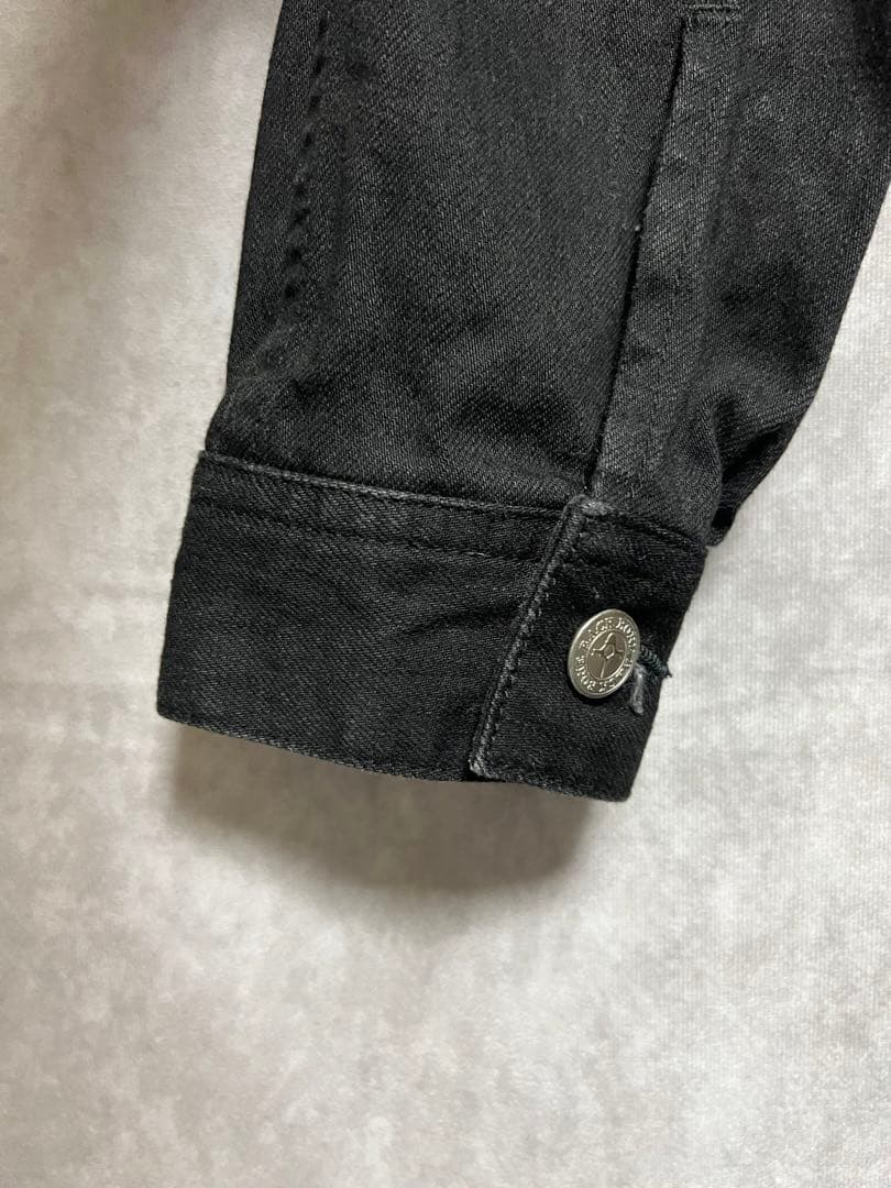 バックボーン backbone ストレッチ デニム スタッズ オールインワン