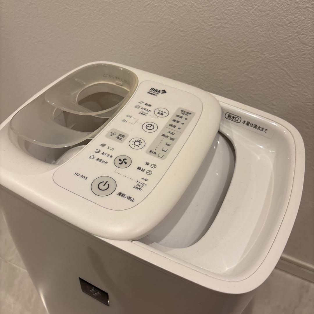SHARP 加湿器 HV-R75-W