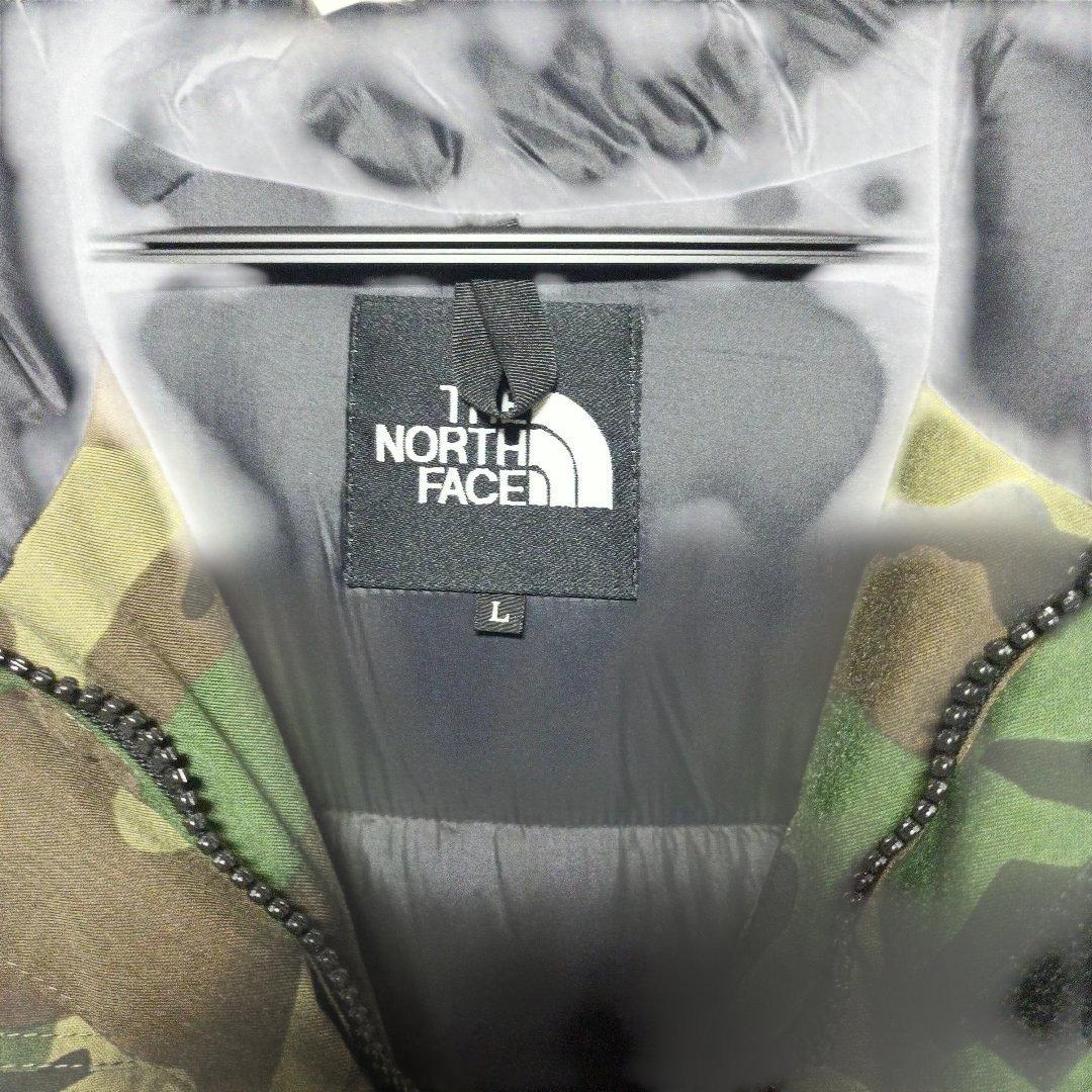 THE NORTH FACE 迷彩 ダウンジャケット Lサイズ