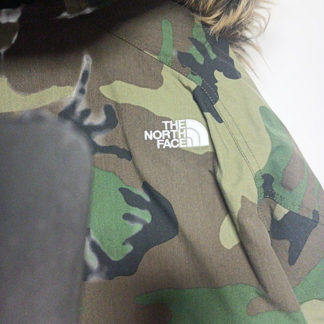 THE NORTH FACE 迷彩 ダウンジャケット Lサイズ