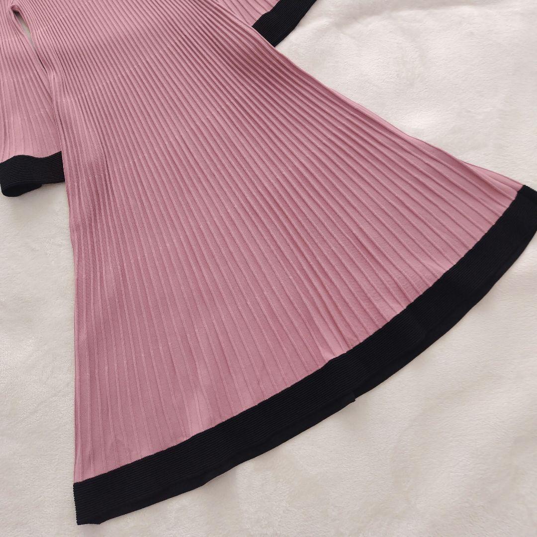 タグ付✨エポカ 23SS グラデーションリブ ニット ワンピース 40