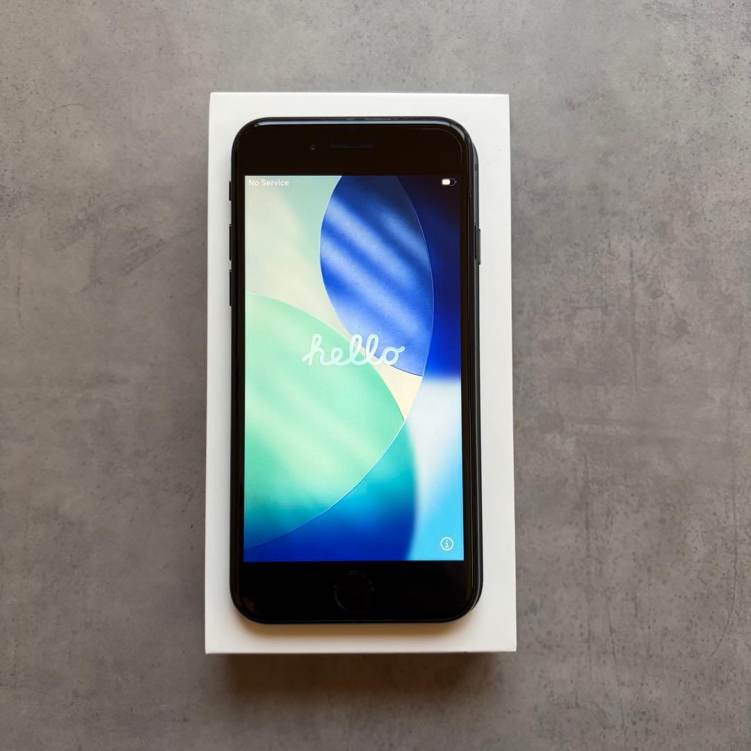 SIMフリー Apple iPhone SE 第3世代 ミッドナイト付属品完備