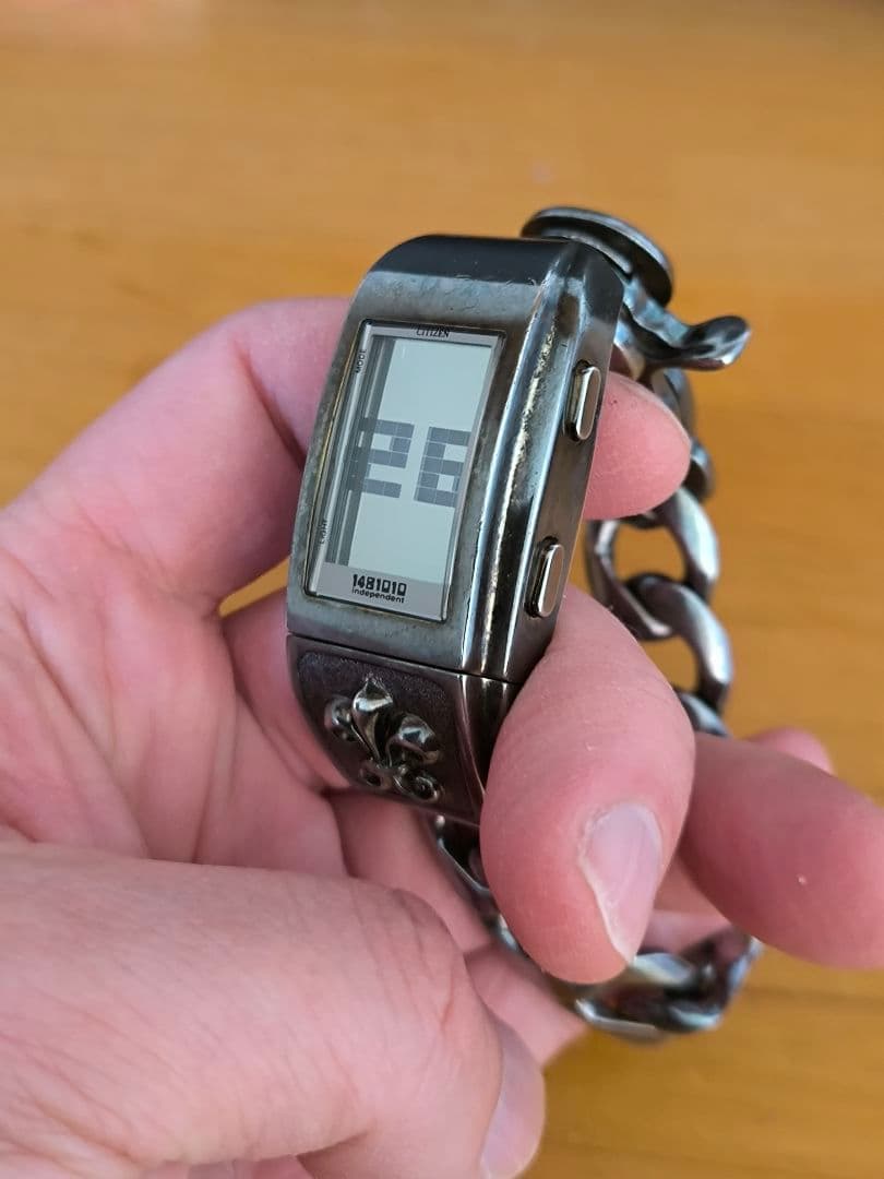 【希少】シチズン「インディペンデント」（シルバー925限定／安室奈美恵モデル）