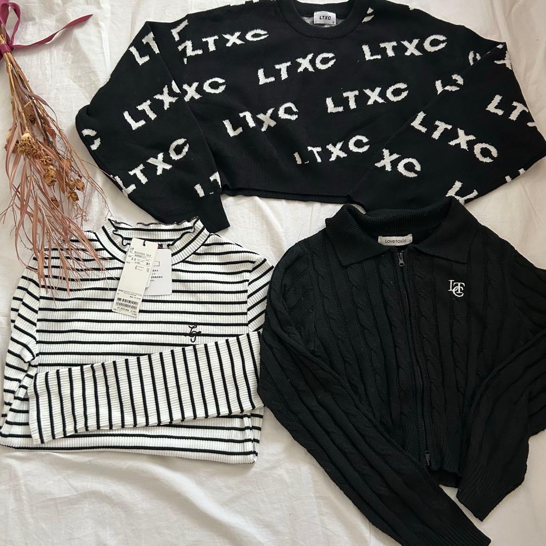 新品多数　女の子用秋冬洋服メインまとめ売り150〜160cm 12点入り