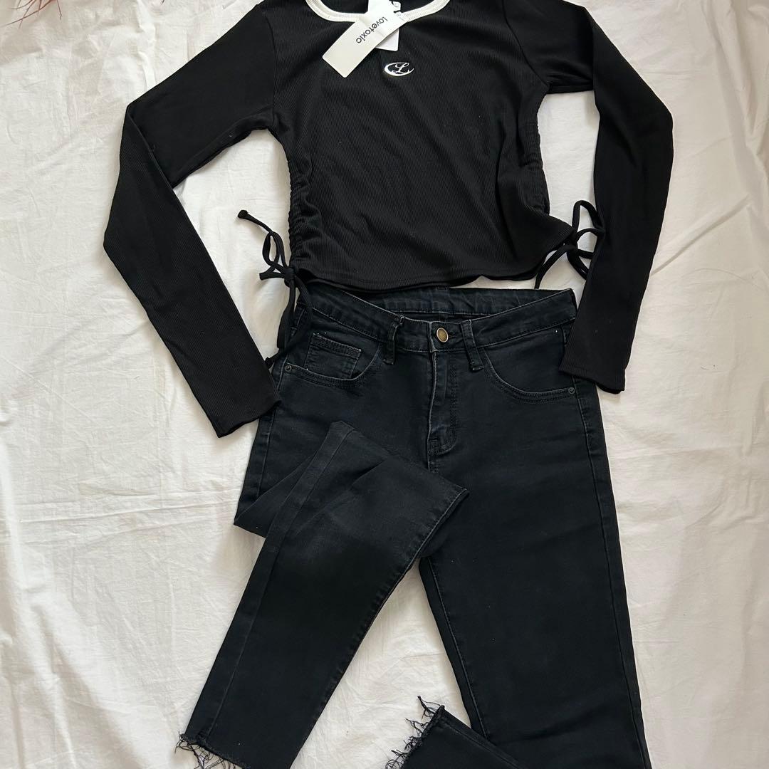 新品多数　女の子用秋冬洋服メインまとめ売り150〜160cm 12点入り