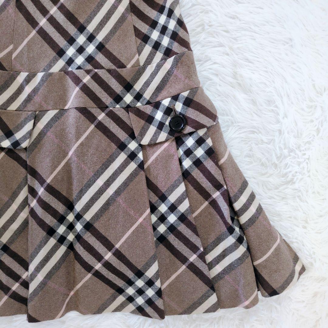 ✨美品✨ 38 BURBERRY BLUELABEL ミニワンピース チェック