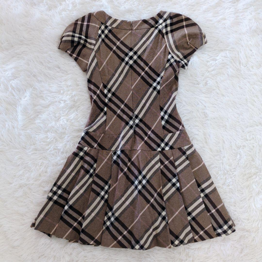 ✨美品✨ 38 BURBERRY BLUELABEL ミニワンピース チェック