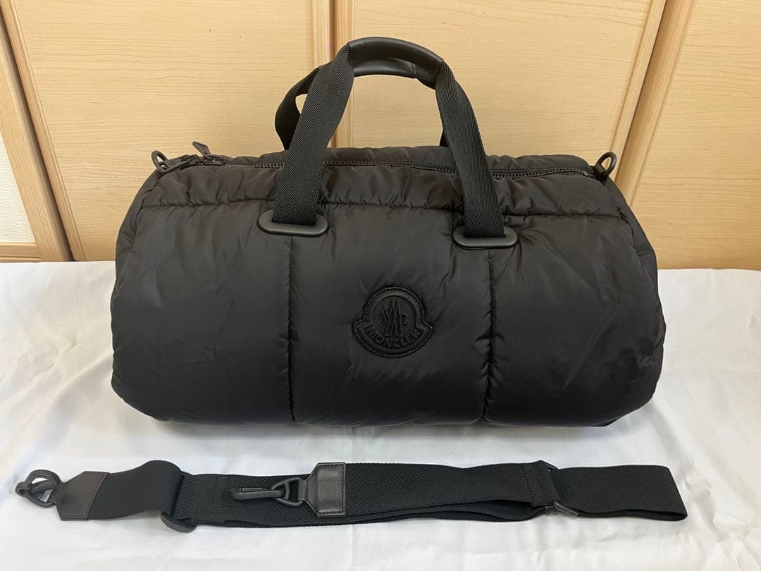MONCLER モンクレール　ダッフルバッグ　ボストンバッグ　黒