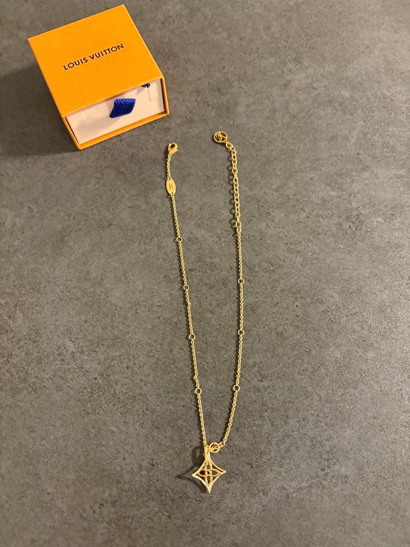 ルイヴィトン ネックレス Louis Vuitton モノグラム コリエ・LV