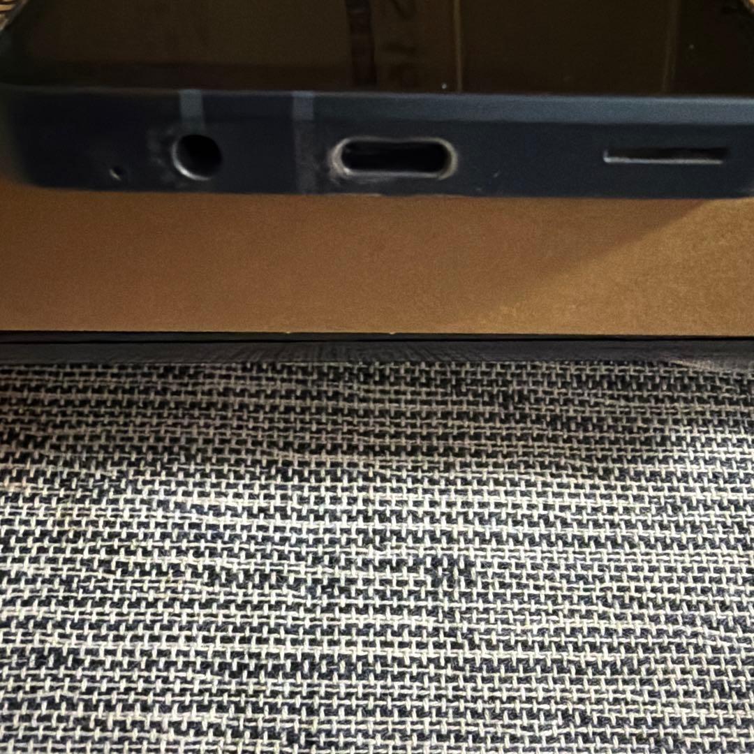 SHARP AQUOS sencn8 ブラック 液晶焼けあり 保護フィルム付き