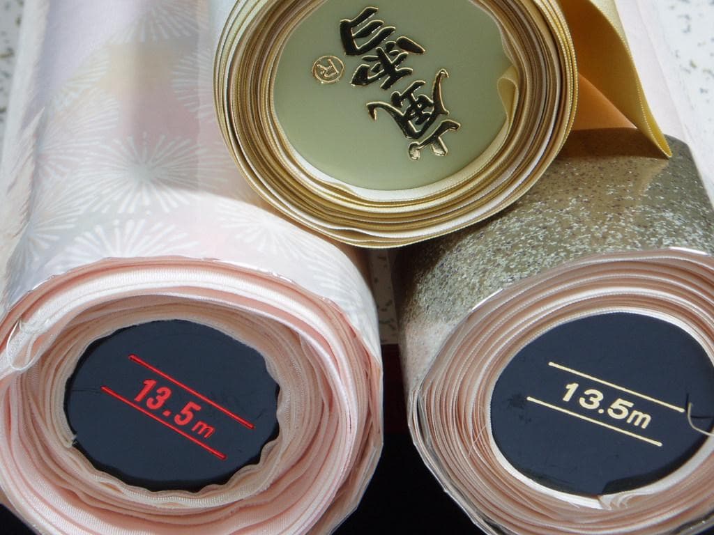 新年お祝い限定2日迄【hirotan】★﻿30★正絹高級長襦袢反物未使用美品3点